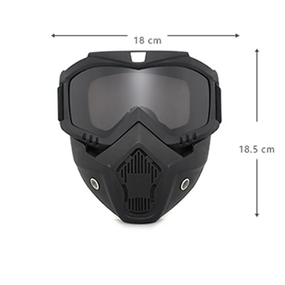 Windproof Mask Goggle HD Motorcycle Outdoor Sport Glasses