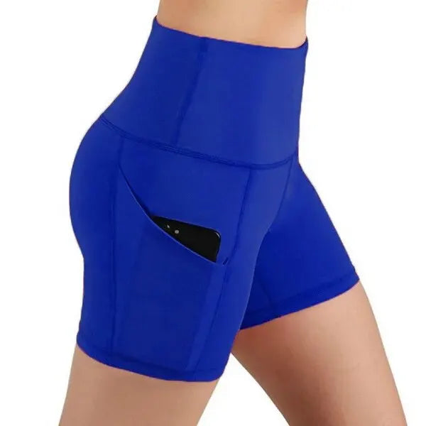 High Waist Sports Shorts Womens Yoga Pants