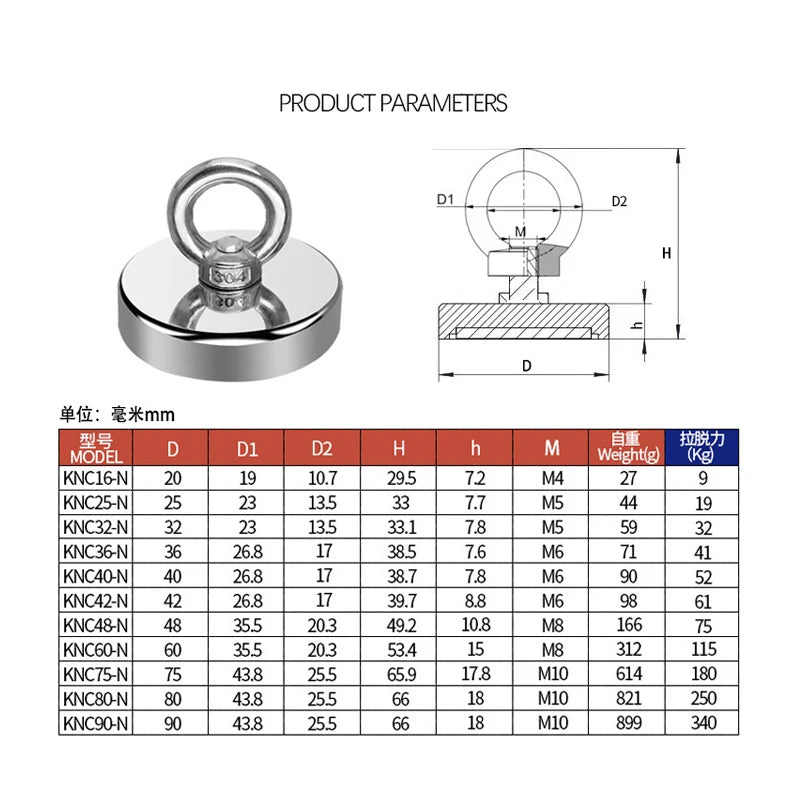 Super Magnet Strong Super Powerful Neodymium Magnets N52 Iman Ima Magnetic