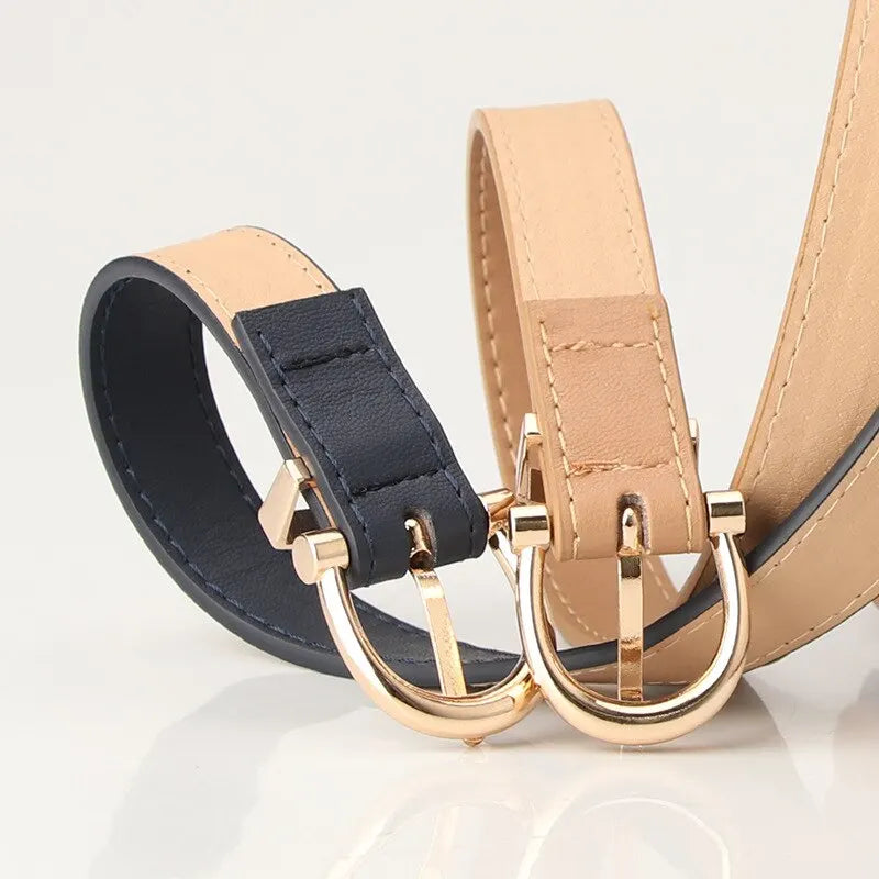 Womens Belt Trend Needle Buckle Casual