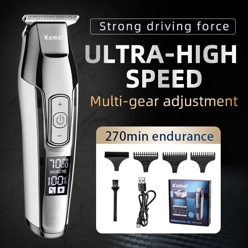 Kemei KM-5027 Professional Hair Clipper Beard Trimmer - On Sale On