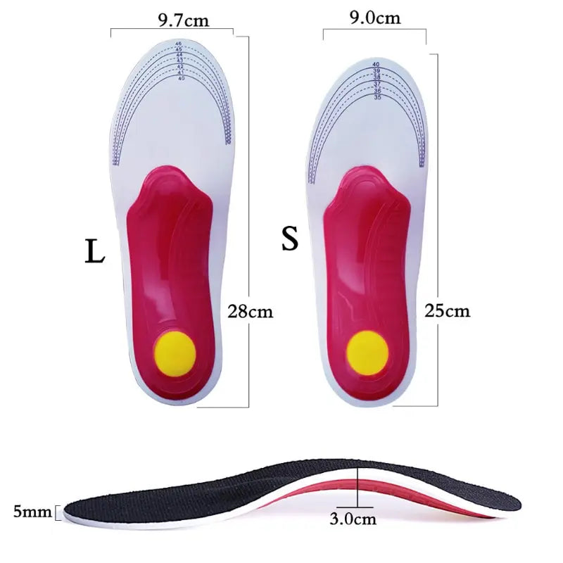 EVA Orthopedic Shoes Insoles Orthotic Flat Foot Arch