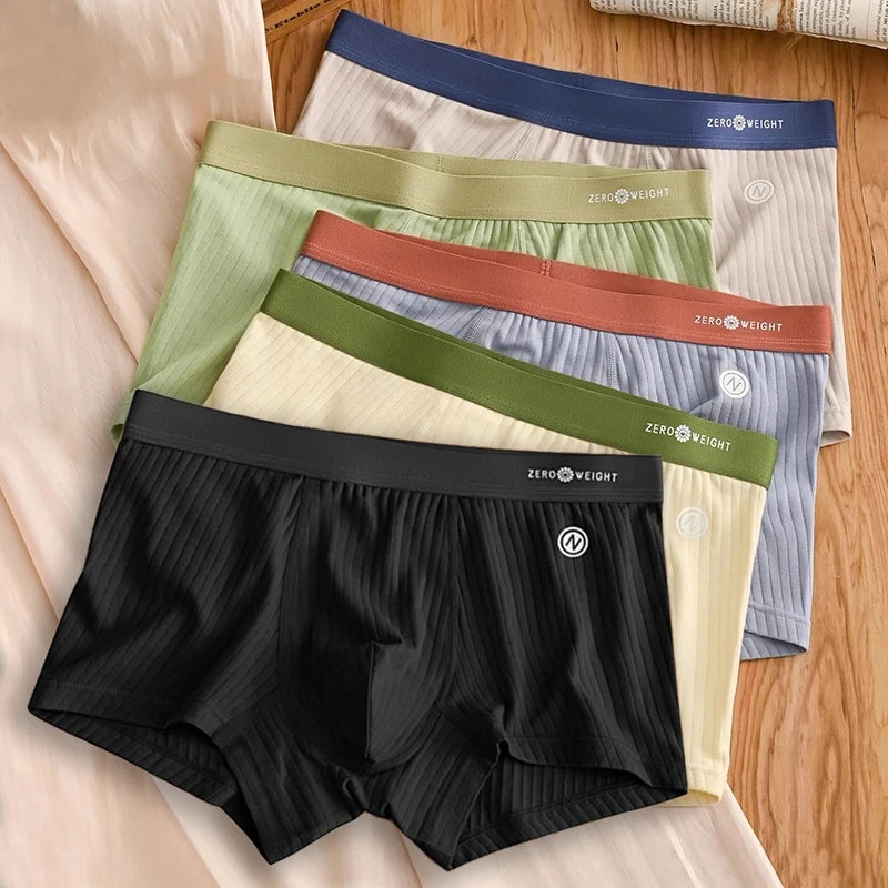 Boxer Shorts Mens Panties Cotton Mens Underwear Breathable