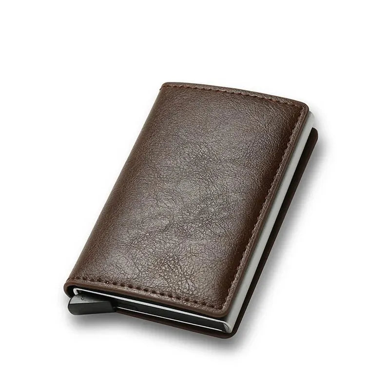 Anti Thief Rfid Card Holder Minimalist Mens Wallet