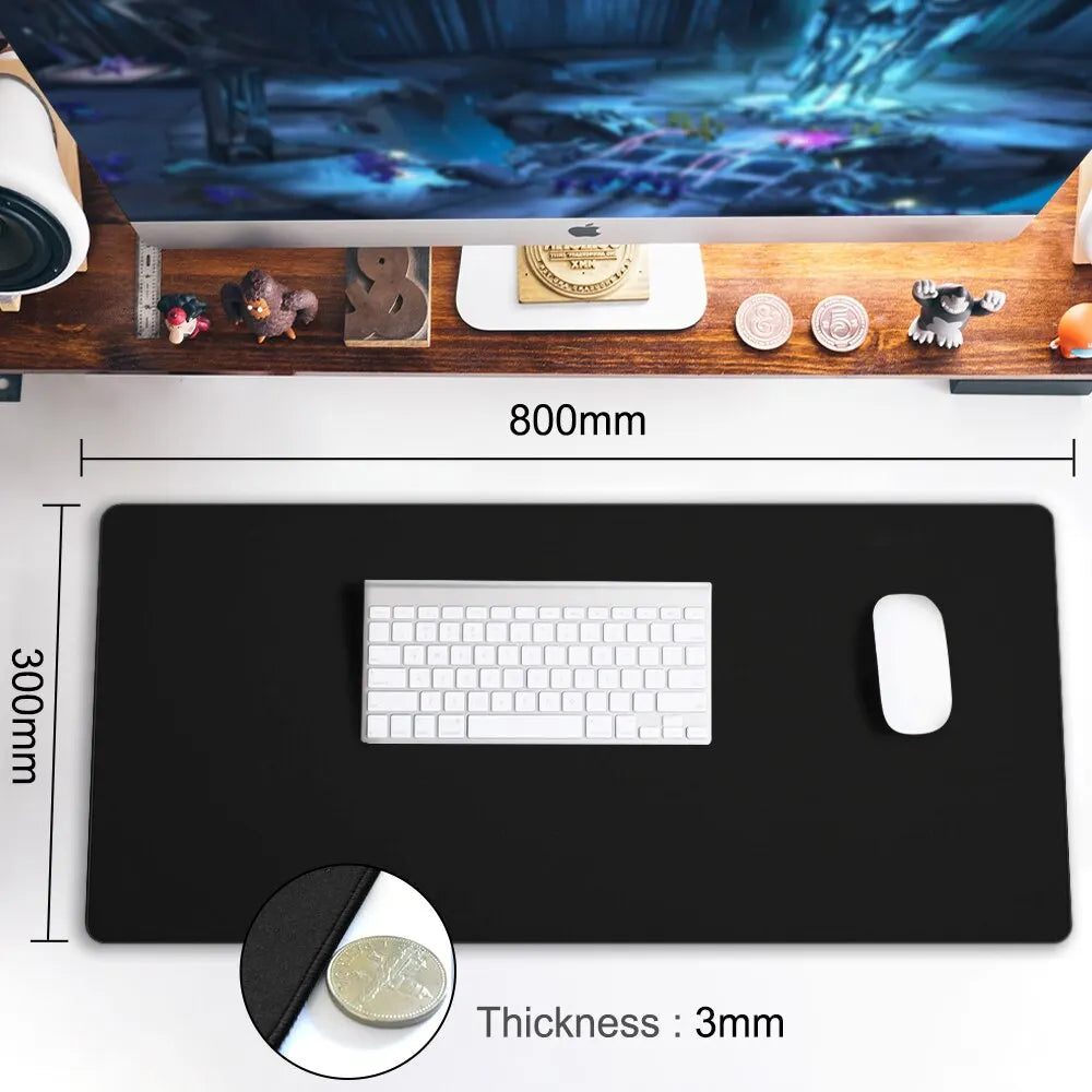 Mouse Pad Non Slip Rubber Base Keyboard Mat