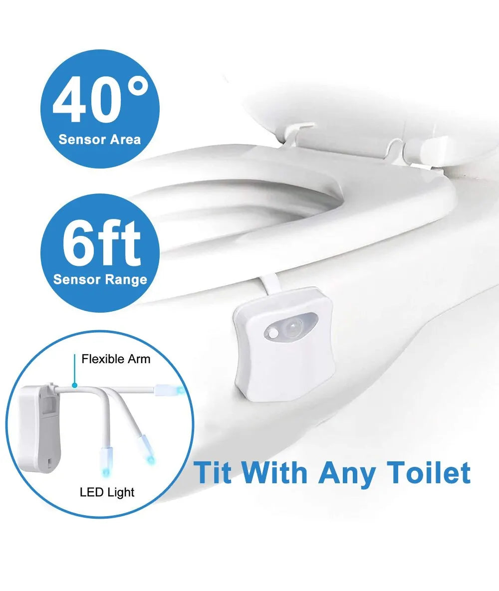 Motion Sensor Toilet LED Night Lights