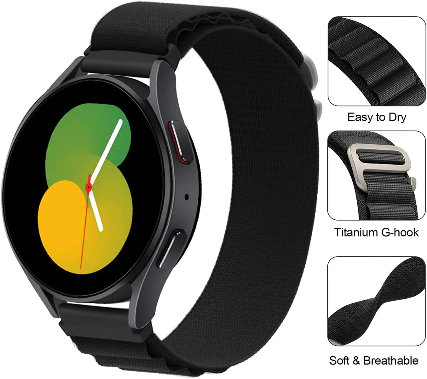 Alpine Loop Strap For Samsung Galaxy Amazfit Huawei Watch