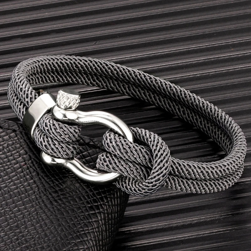 Minimalist Nautical Rope Bracelets Mens Survival Bracelet