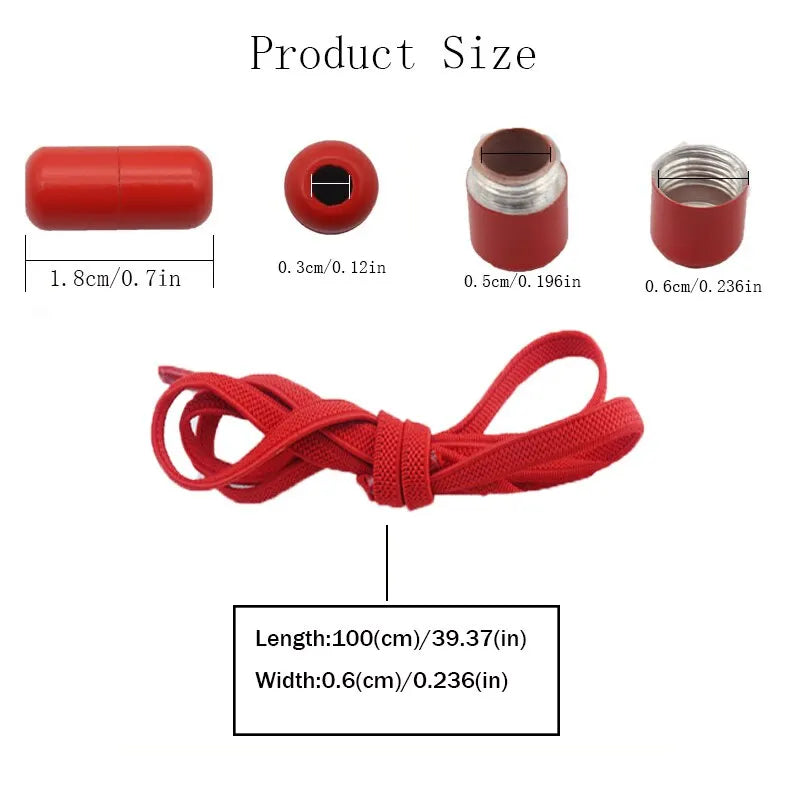 1 Set Elastic Shoelace Decorative Shoe Laces Buckle