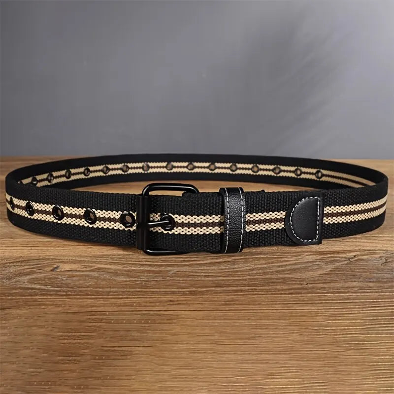 Mens Canvas Belt Unisex Outdoor Sports