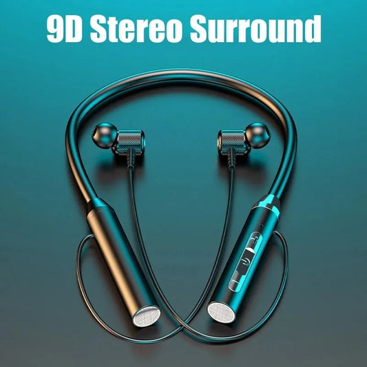 Bluetooth Earphones Wireless Headphones Magnetic Sport Neckband