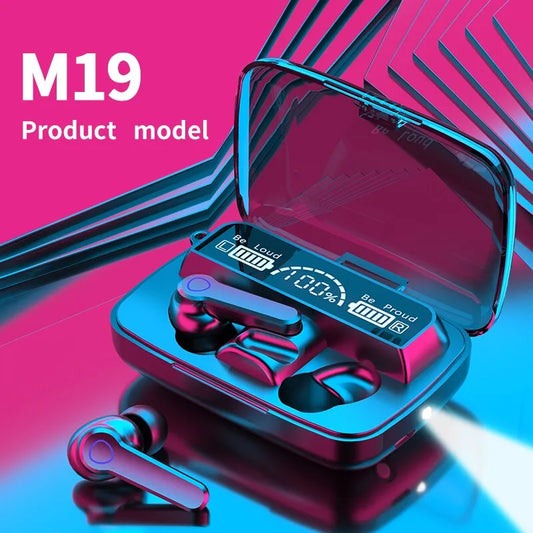 M19 Bluetooth Headset Wireless Tws Power Bank Headset