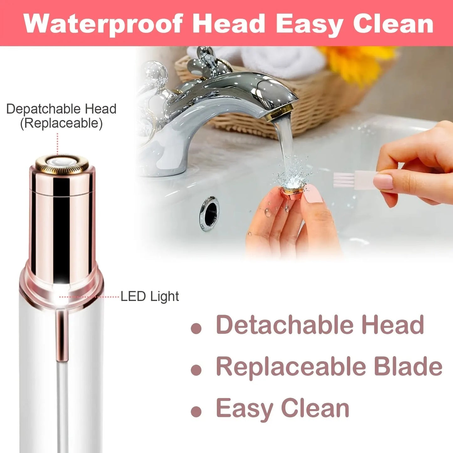 Electric Hair Remover For Womens Painless and Effective