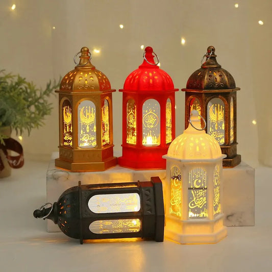 Eid Mubarak LED Wind Lamp Ornament