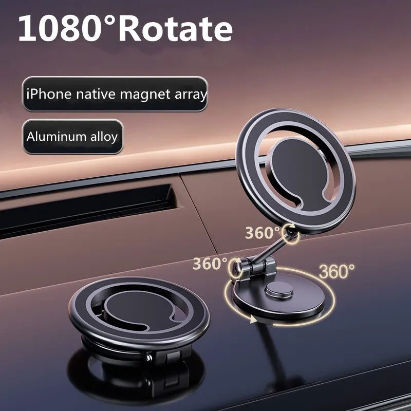 1080 Magnetic Car Mobile Phone Holder Magnet Bracket Mount