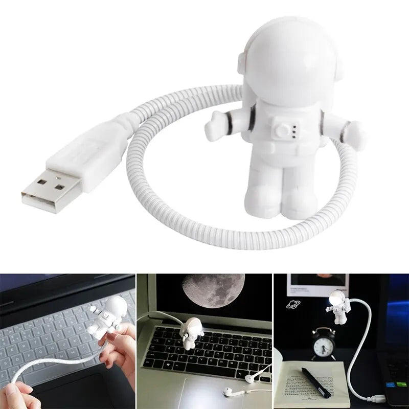 USB LED Night Light Astronaut Lamp