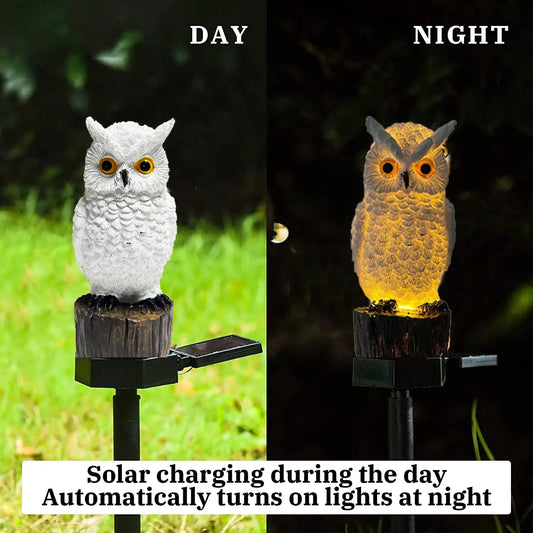 Outdoor Decor Resin Animal Solar LED Light