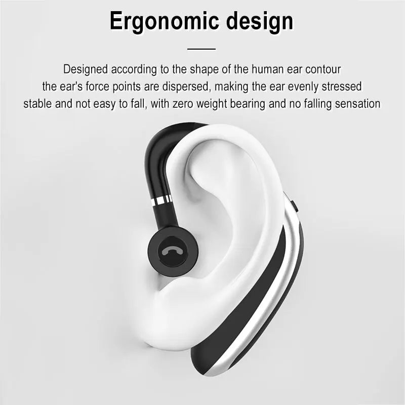 Wireless Bluetooth Earphones For Single Ear Wearing