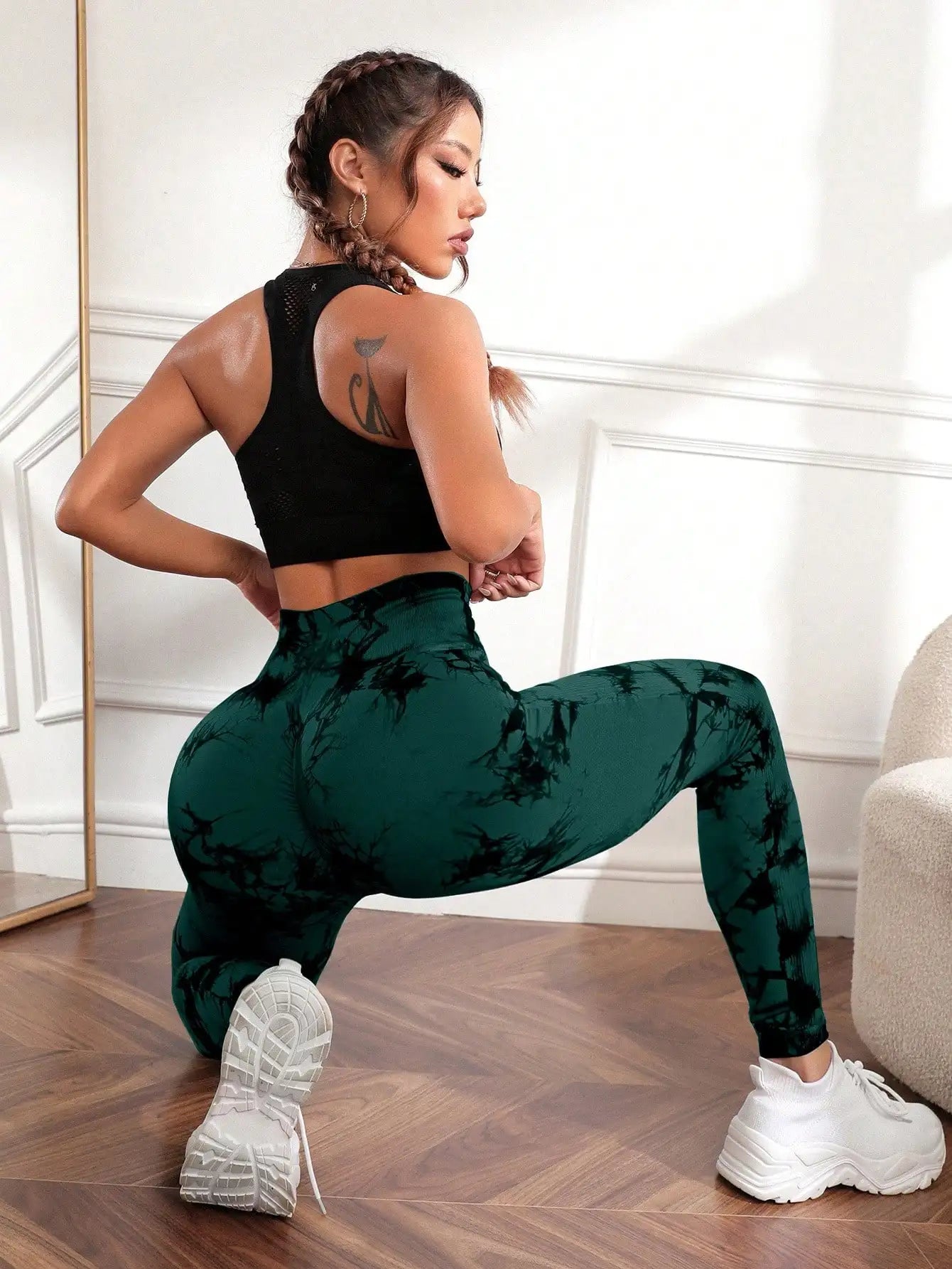 Tie Dye Yoga Sport Leggings Seamless for Womans