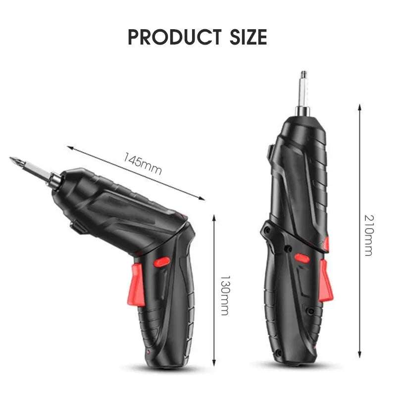 Mini Electric Drill Cordless Screwdriver Tools Set