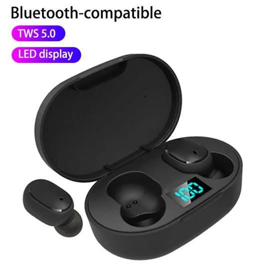 E6S TWS Wireless Bluetooth Headset Earphones