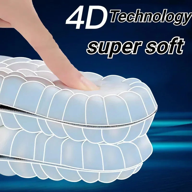 Ultra Comfort 4D Massage Insoles for Sports Shoes Arch Support Inserts