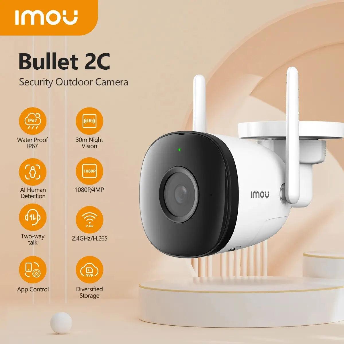 IMOU Bullet 2C Wifi Automatic Tracking Surveillance Camera - On Sale On