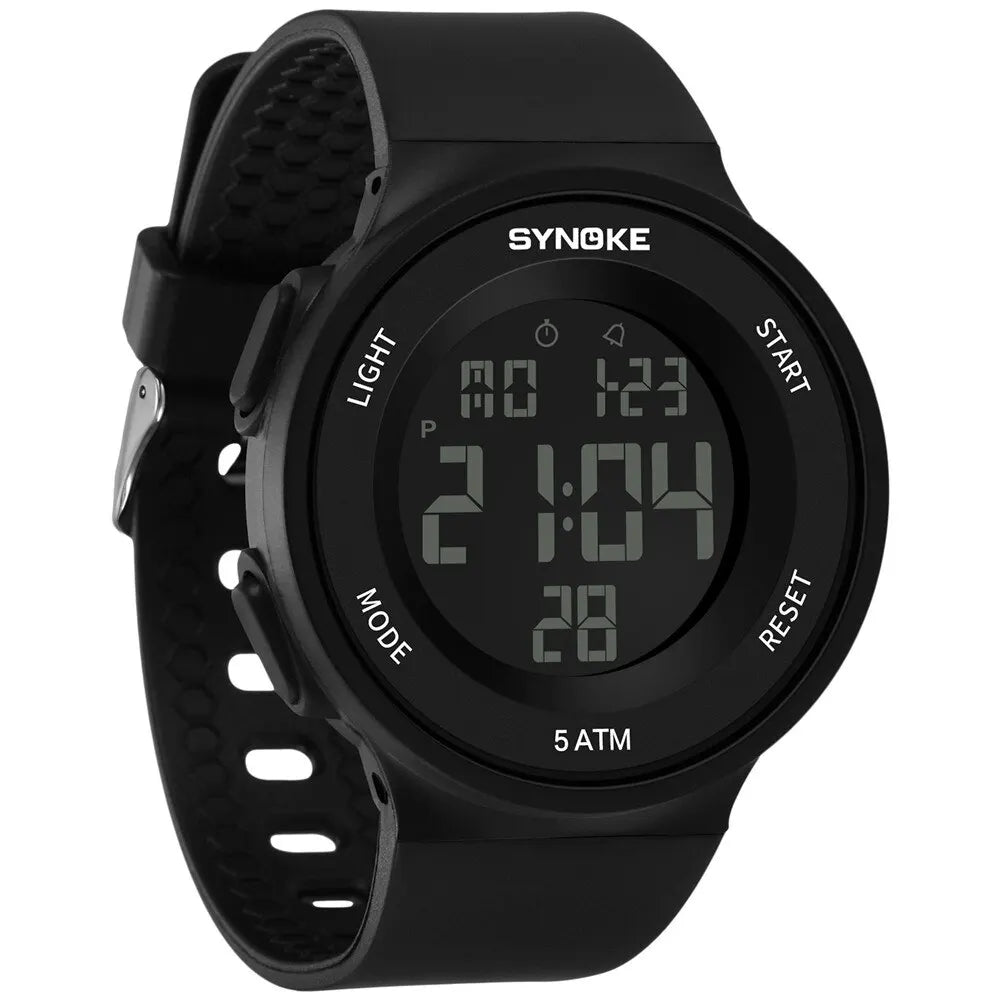 SYNOKE Mens LED Digital Sport Multifunction Watch