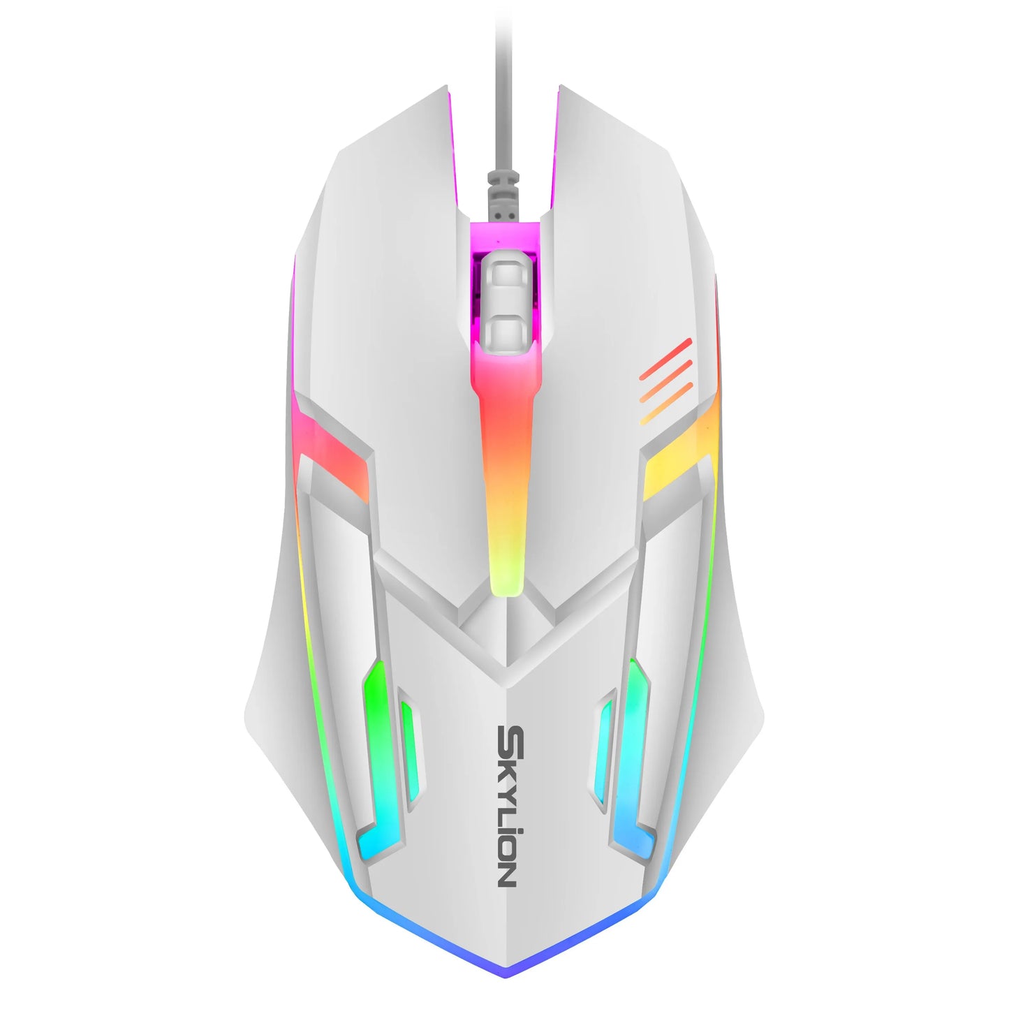 SKYLION F1 Wired 3 Keys Mouse Colorful Lighting Gaming