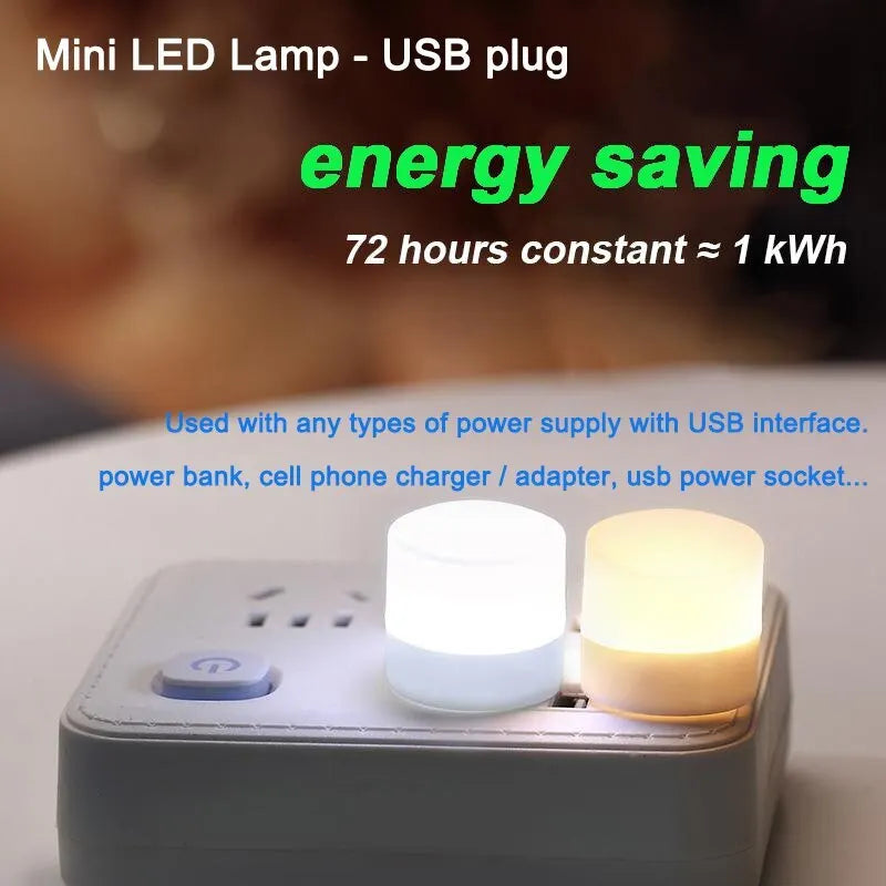 10 Pieces USB Portable Night Light