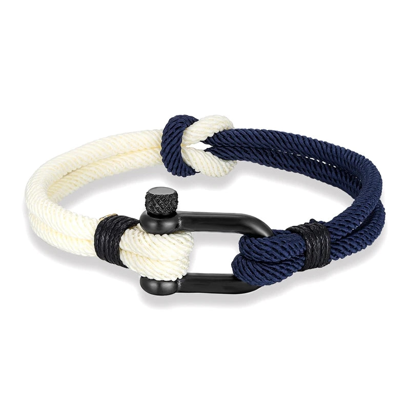 Nautical Rope Men Women Outdoor Surfer Bracelet