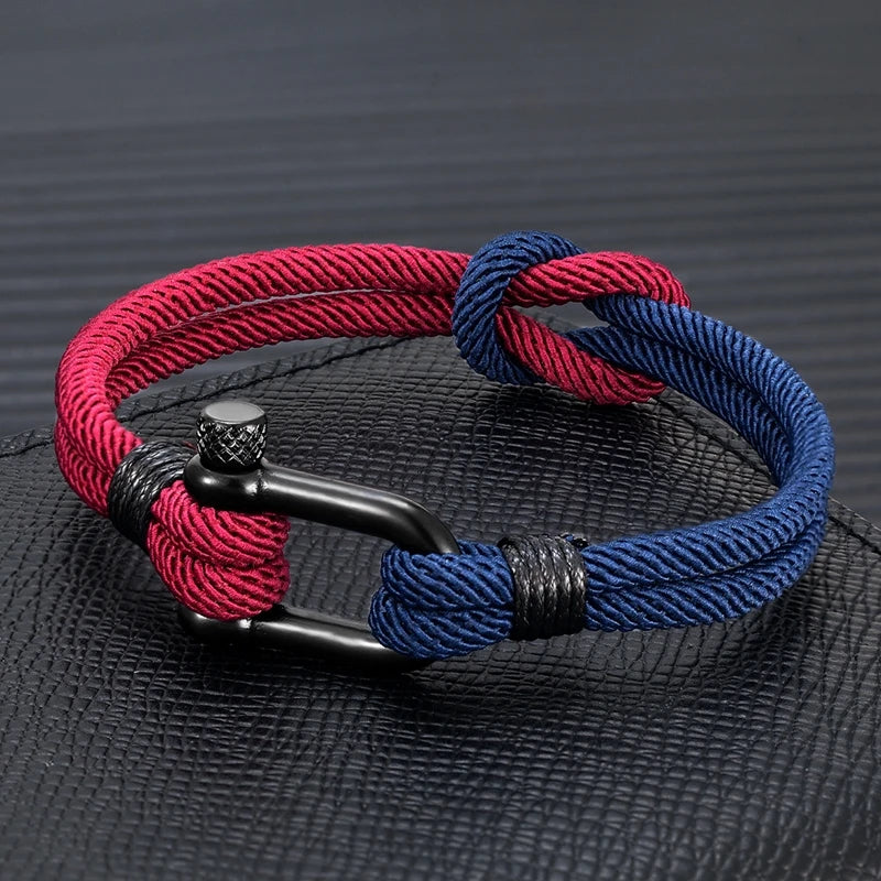 Nautical Rope Men Women Outdoor Surfer Bracelet