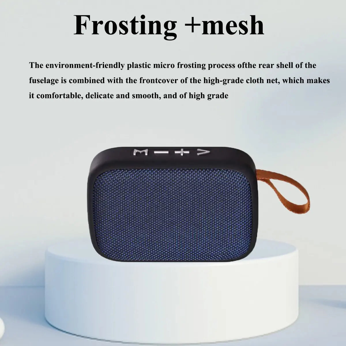 Fabric Speaker Bluetooth Wireless Connection Portable