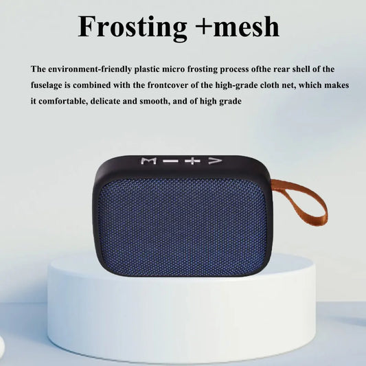 Fabric Speaker Bluetooth Wireless Connection Portable