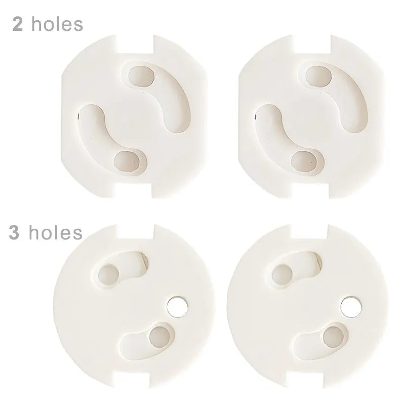 Baby Safety Socket Covers 10pcs Electrical Plastic Outlet Protectors