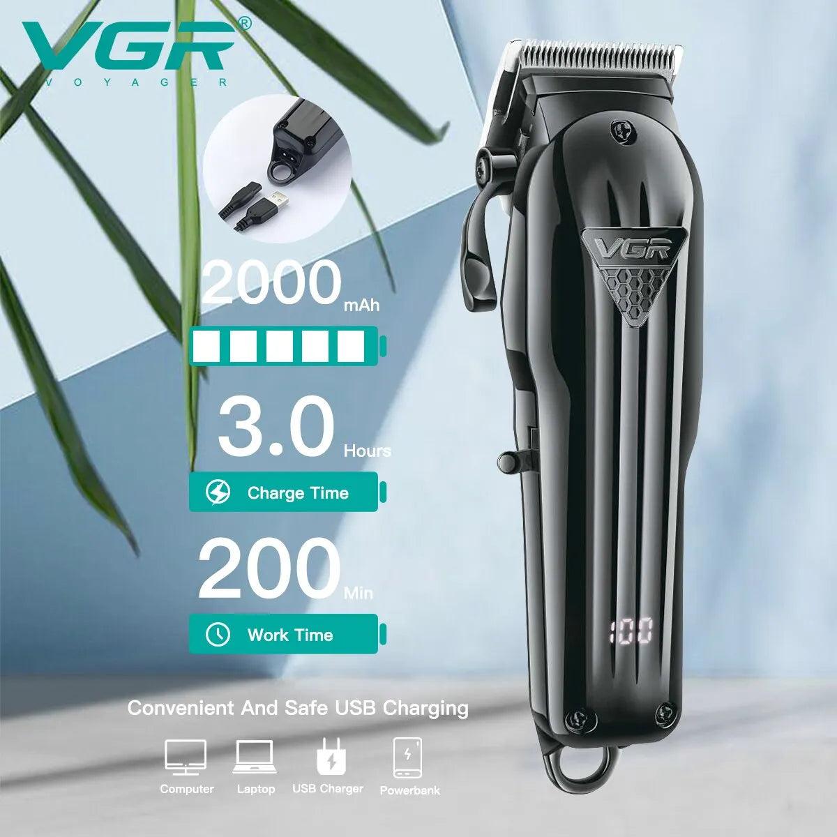 VGR V282 Cordless Rechargeable Hair Clipper - On Sale On