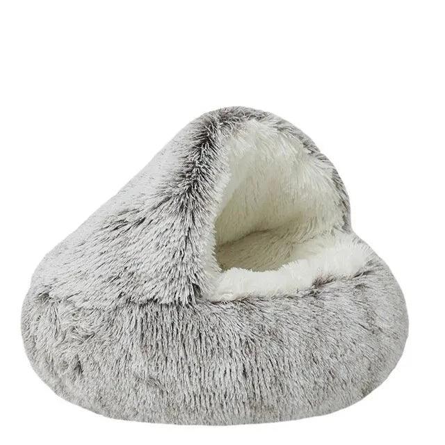 Soft Plush Round Cat Bed Pet Mattress - On Sale On