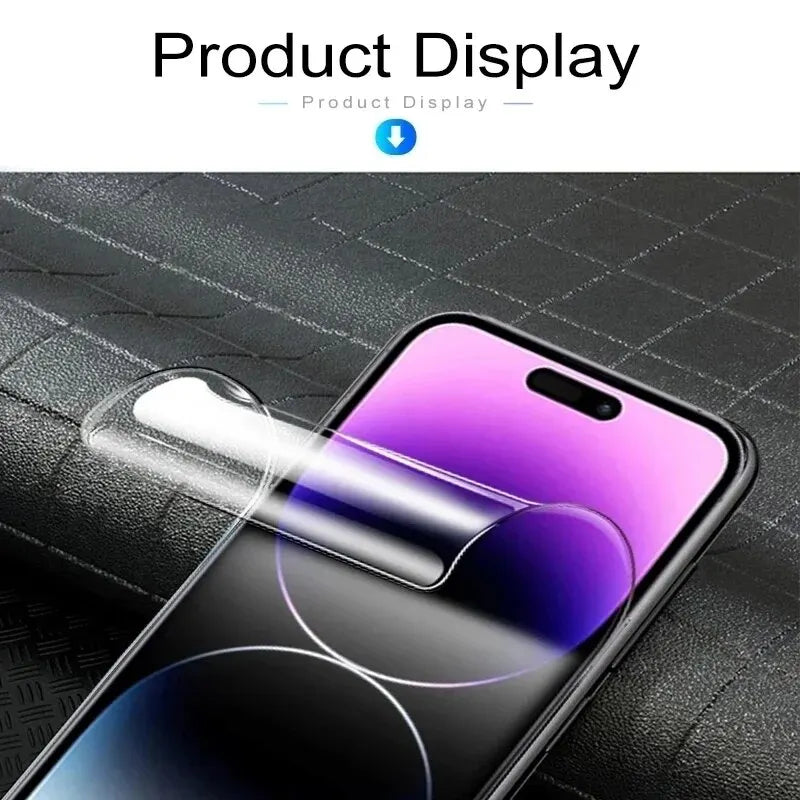 5pcs Hydrogel Film for IPhone Screen Protector