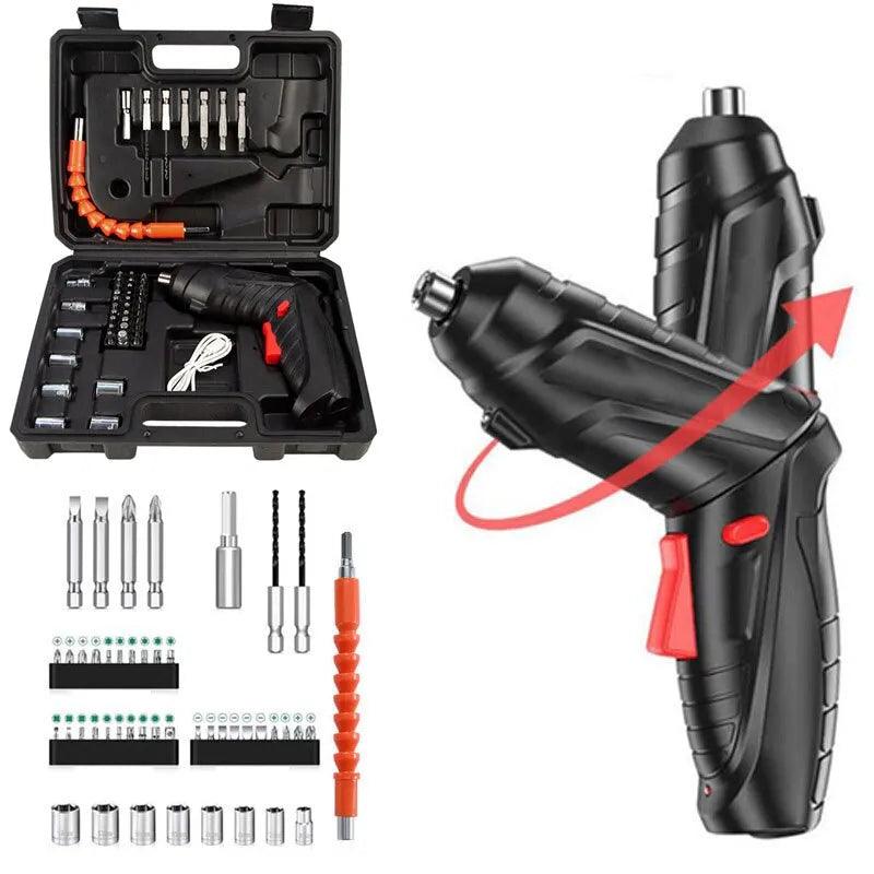 Mini Household Electric Drill Cordless Screwdriver - On Sale On