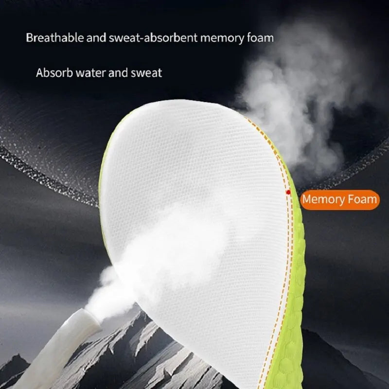 Invisible Height Increase Insoles Memory Foam Breathable Comfortable