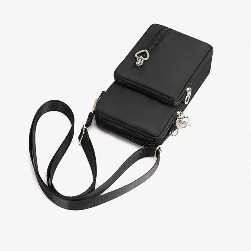 Waterproof Mobile Phone Bag Womens Mini Crossbody Bag