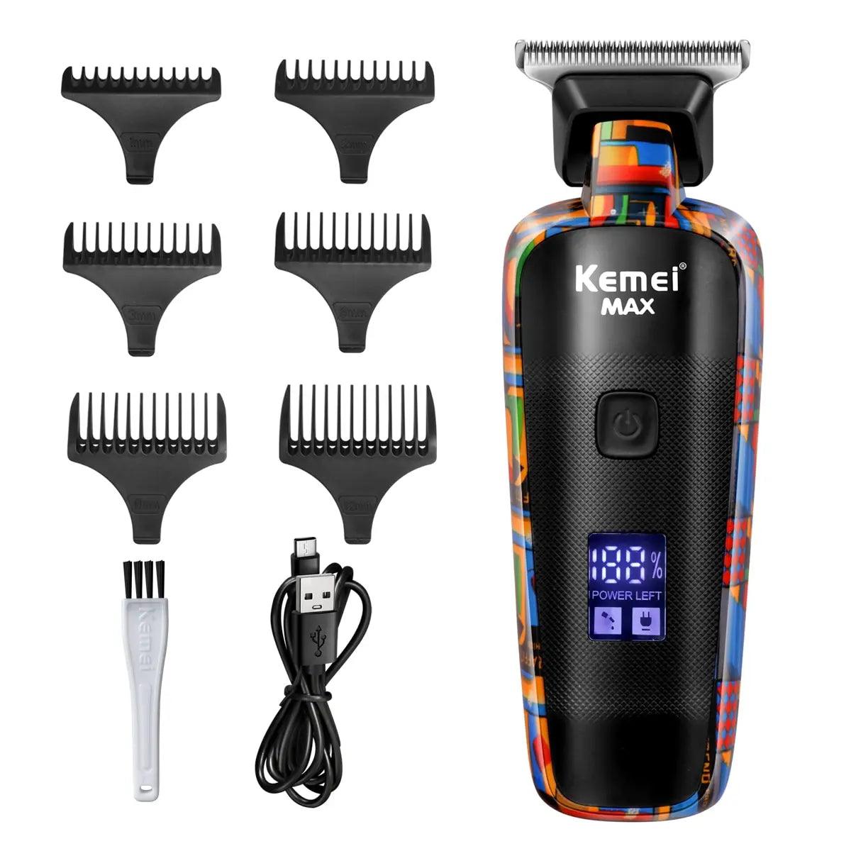 Kemei MAX5090 Digital Display Professional Hair Clipper - On Sale On