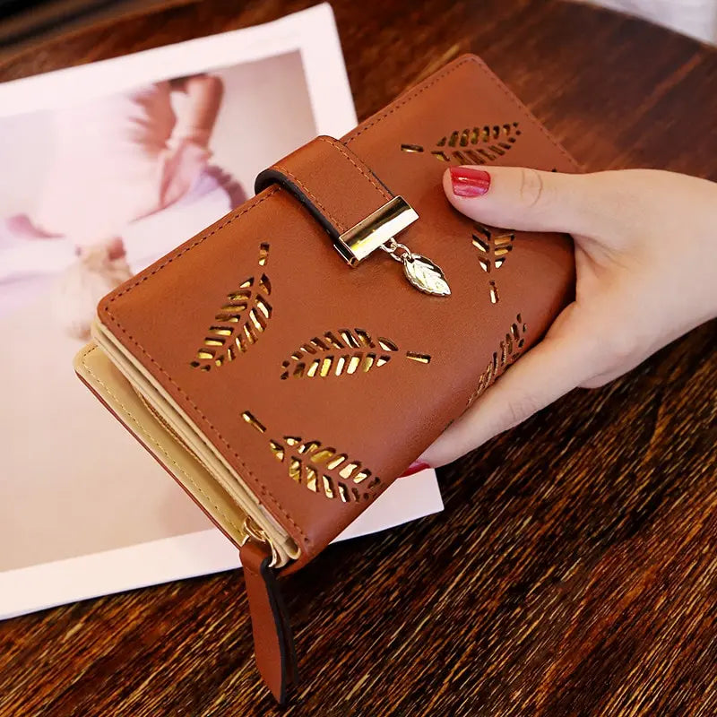 Fashion PU Leather Womens Wallet Purse