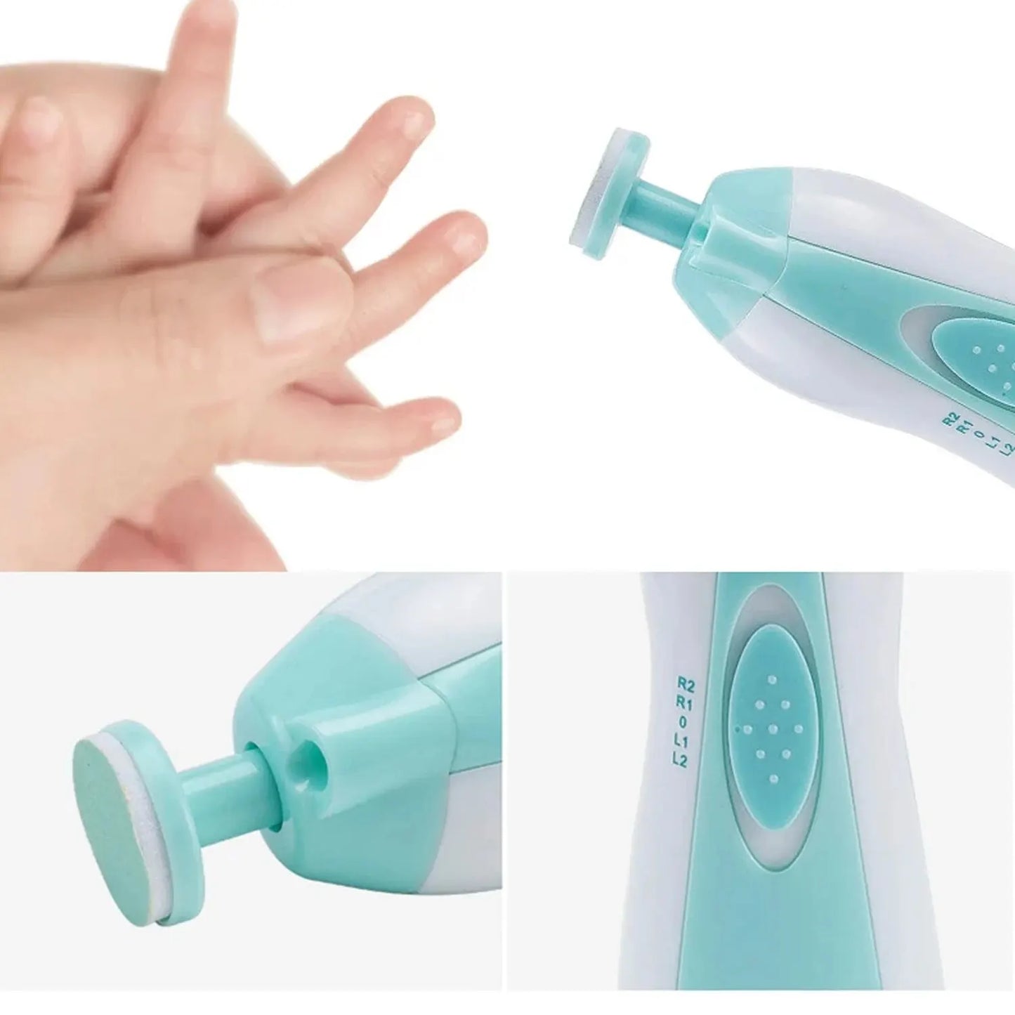 6 in 1 Electric Baby Nail Trimmer Sharpener