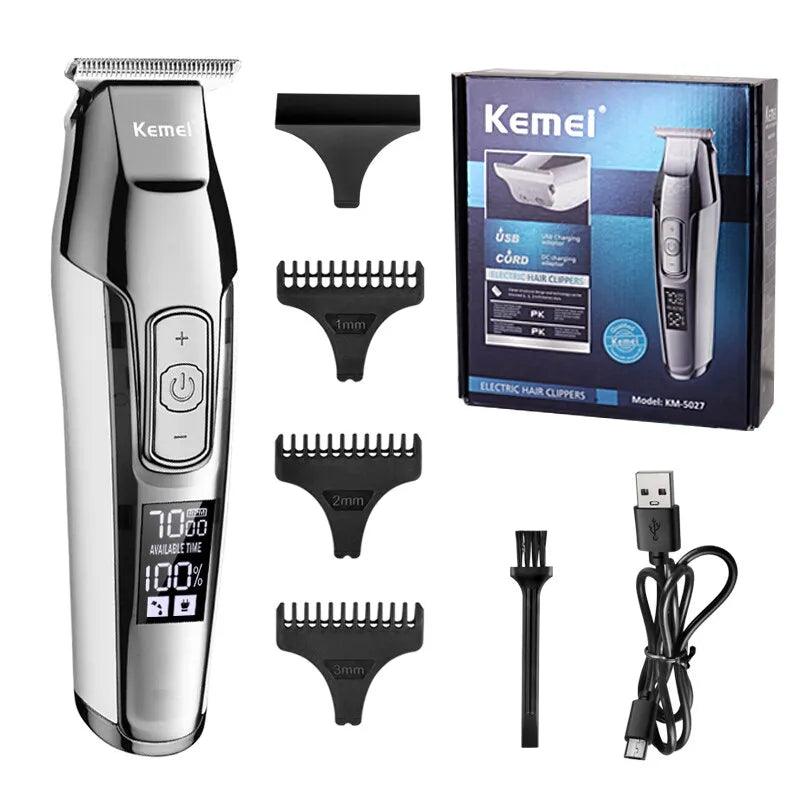 Kemei KM-5027 Professional Hair Clipper Beard Trimmer - On Sale On