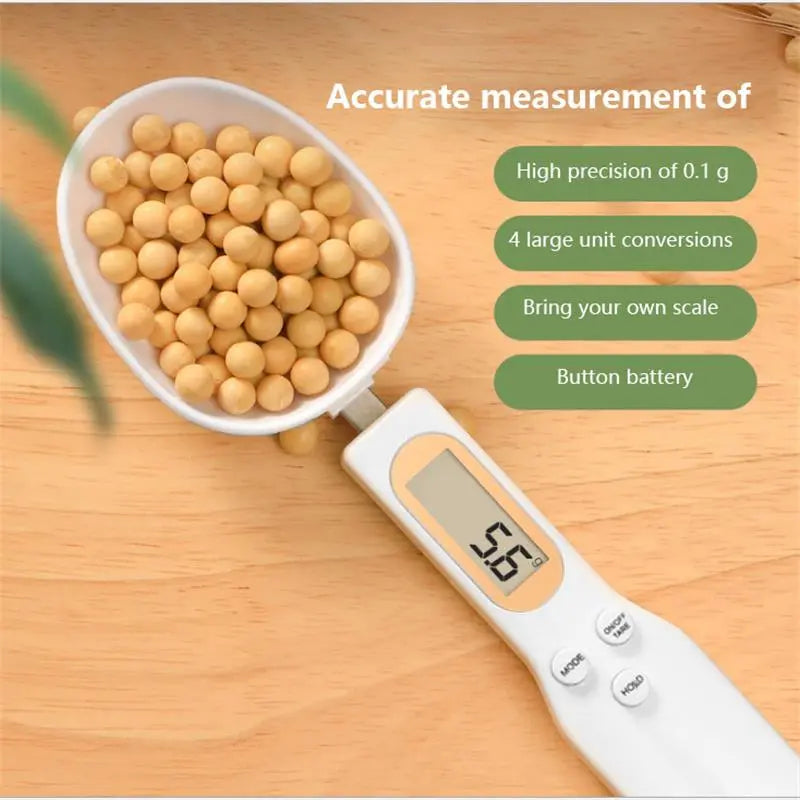 LCD Digital Measurement Adjustable Weighing Spoon Kitchen Scale