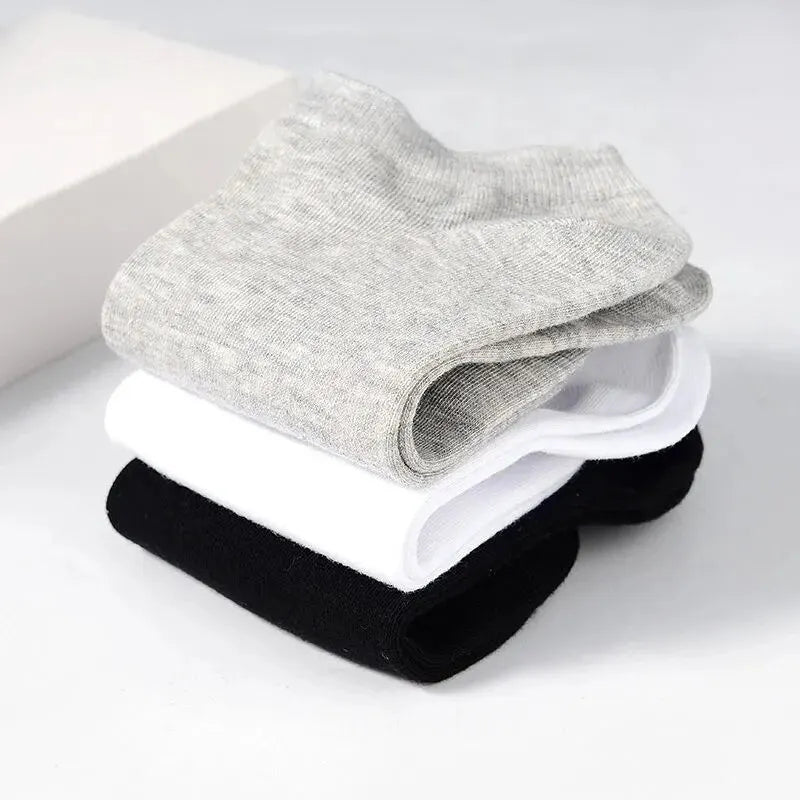 10 Pairs Mens Polyester Soft Breathable Socks