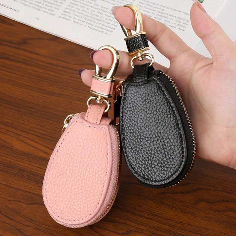 Car Key Wallets Unisex Zipper Door Keys Storage Mini Portable