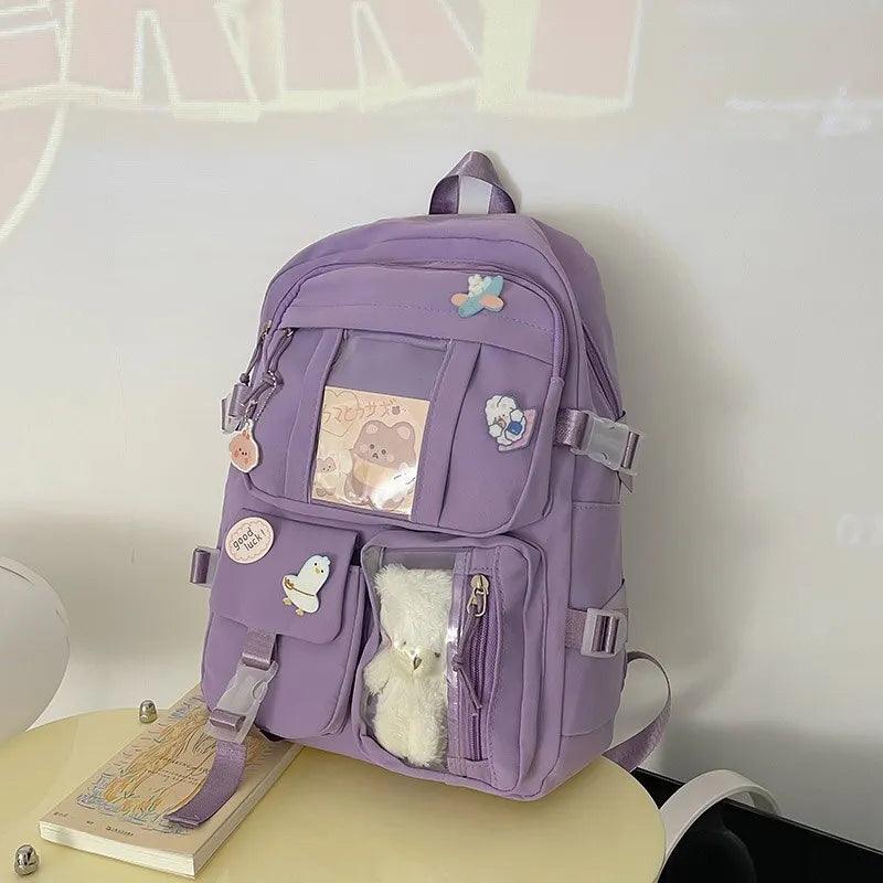 Popular Girls High School Student Backpack Bags - On Sale On