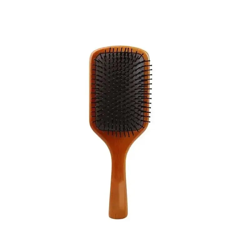 Wooden Airbag Massage Comb Scalp Care Female Curly Hair